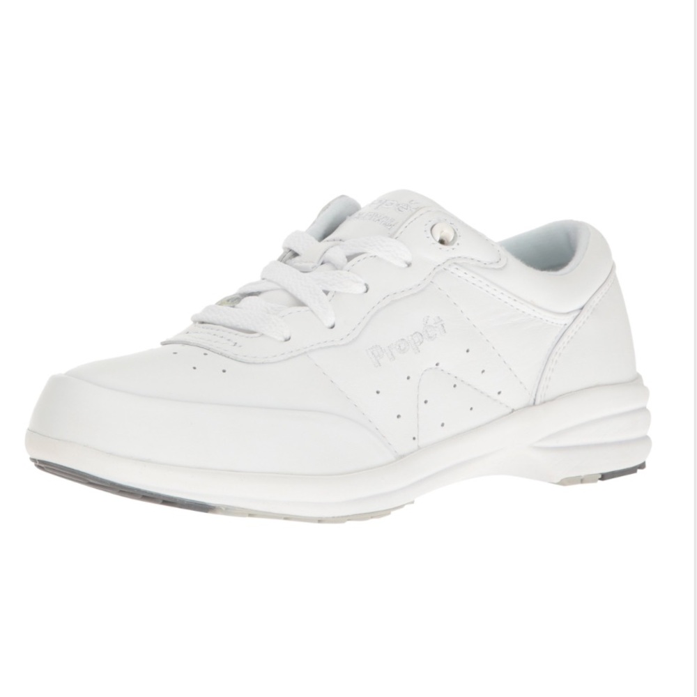 White Stability Walker Walking Sneaker Shoes Size 9.5 Narrow-Genuine Leather - Picture 14 of 14